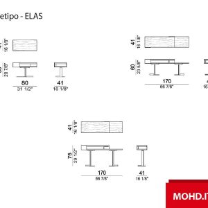 Elas 控制台桌